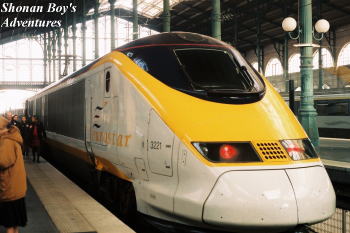 the "Eurostar"