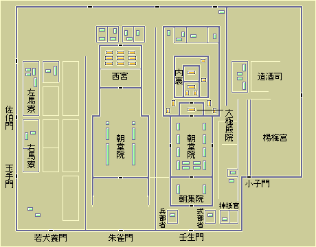 平城宮後期図 GIF 11K