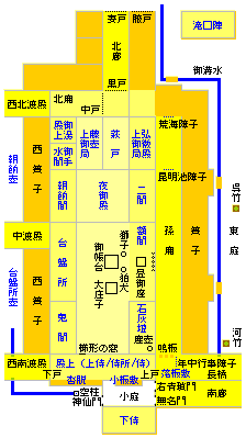 清涼殿図 GIF 9K