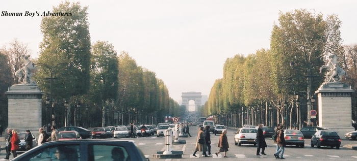 Champs-Elysees Avenue