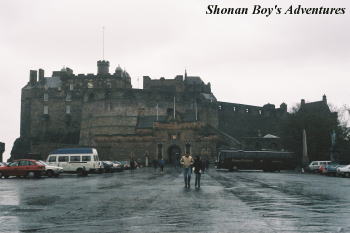 Entrance of Edinburgh Castle