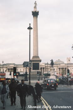 the statue of Nelson