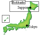 Japan map