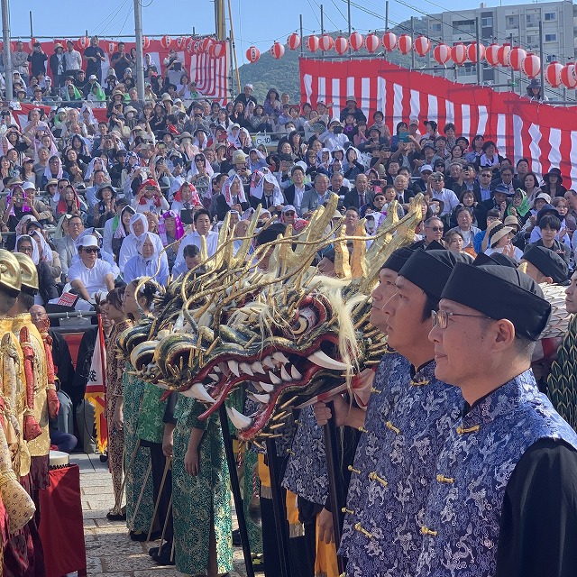 長崎くんち　筑後町蛇踊り